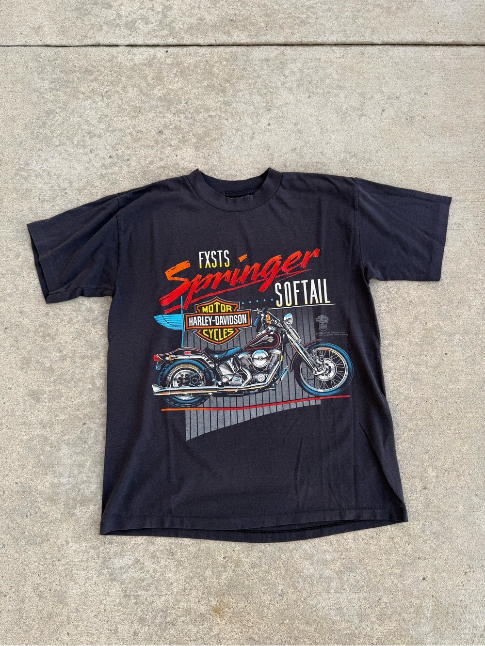 Vintage 1989 Harley Davidson Tee